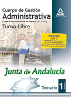 Cuerpo de Gestin Administrativa [especialidad Administracin General (A2 1100)] de la Junta de Andaluca-Turno Libre. Temario.