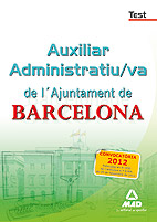 Auxiliar Administratiu/va de lAjuntament de Barcelona. Test
