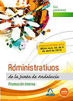 Administrativos de la Junta de Andalucia. Promocion Interna. Test y examenes