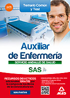 Auxiliar Enfermera del Servicio Andaluz de Salud. Temario comn y test