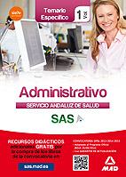 Administrativo del Servicio Andaluz de Salud. Temario especfico vol 1