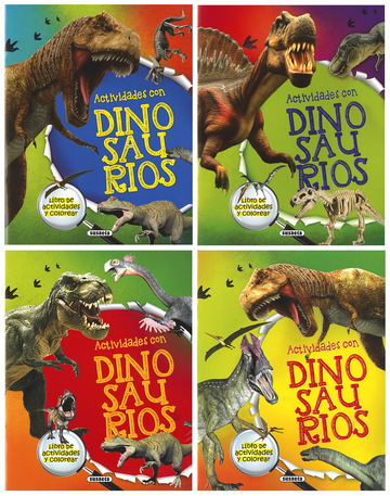 Actividades con dinosaurios (4 ttulos)
