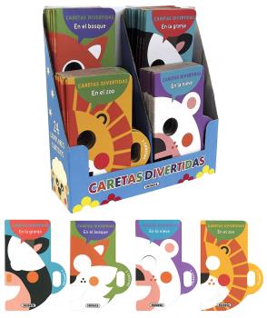Caretas divertidas (4 ttulos)