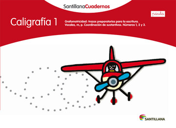Caligrafa 1 pauta santillana cuadernos