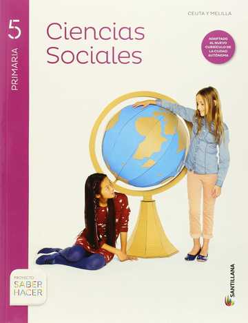 Ciencias Sociales + Atlas Ceuta Y Melilla 5 Primaria Santillana