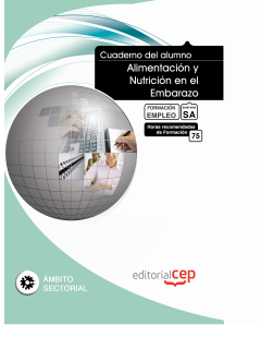 Cuaderno del Alumno Alimentacin y Nutricin en el Embarazo. Formacin para el Empleo
