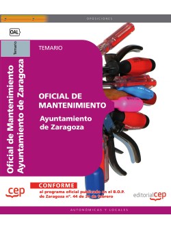 Oficial de Mantenimiento Ayuntamiento de Zaragoza. Temario
