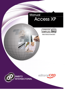 Manual Access XP. Formacin para el Empleo