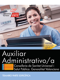 Auxiliar administrativo/a. conselleria de sanitat universal i salut pblica. gen 