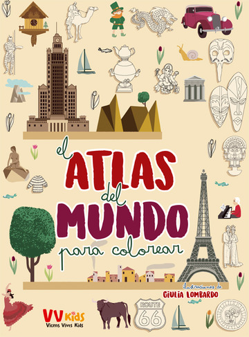 El Atlas del Mundo para Colorear