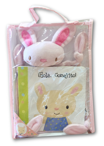 HOLA, CONEJITO! (libro mimoso con mantita para nia)