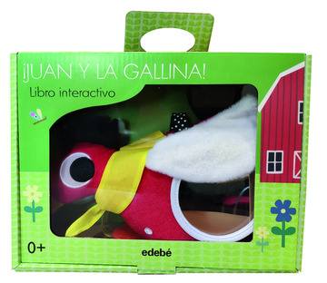 Juan y la gallina! Libro interactivo para bebs