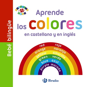 Beb bilinge. aprende los colores en castellano y en ingls 