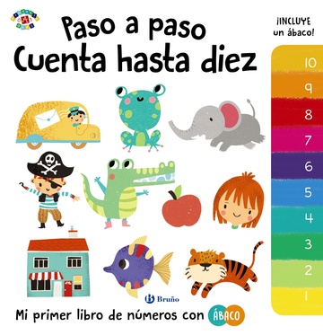 Paso a paso. cuenta hasta diez 
