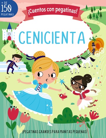Cuentos con pegatinas! Cenicienta