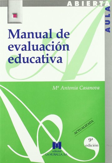 Manual de evaluacin educativa