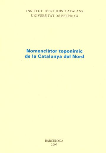 Nomencltor toponmic de la Catalunya del Nord