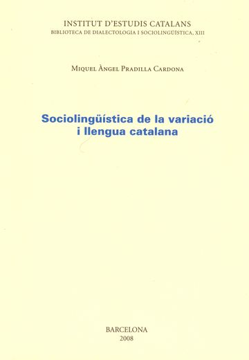 Sociolingstica de la variaci i llengua catalana