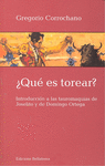 Qu es torear?