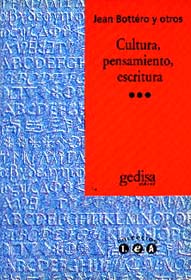 Cultura, pensamiento, escritura