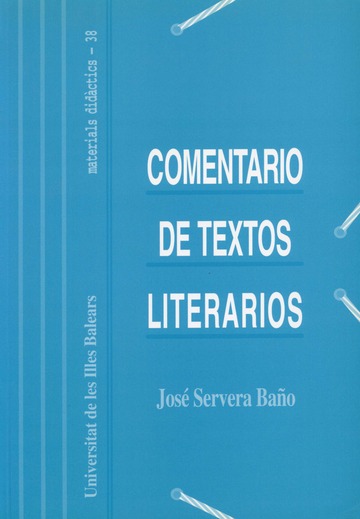 Comentario de textos literarios