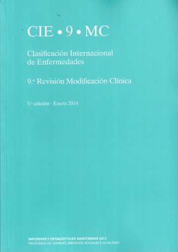 Cie-09. 2013. Clasificacin Internacional de Enfermedades