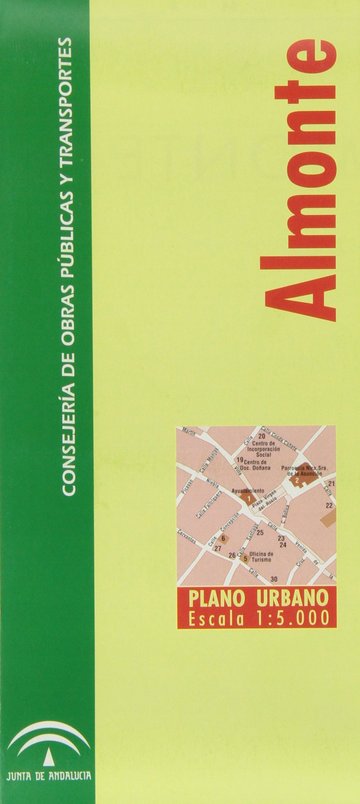 Plano urbano de Almonte (Huelva), E 1:50.000