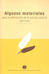 Algunos materiales para la definicin de la poesa canaria