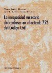 La Incapacidad Sucesoria Del Confesor En El Art. 752 Del Cdigo Civil.