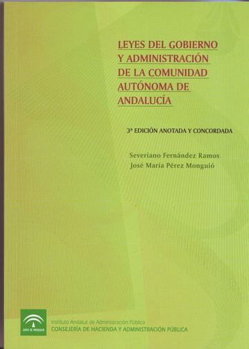 Leyes del Gobierno y Administración de la Comunidad Autónoma de Andalucía