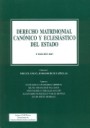 Derecho Matrimonial Cannico y Eclesistico del Estado