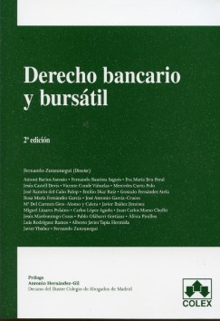 Derecho bancario y burstil