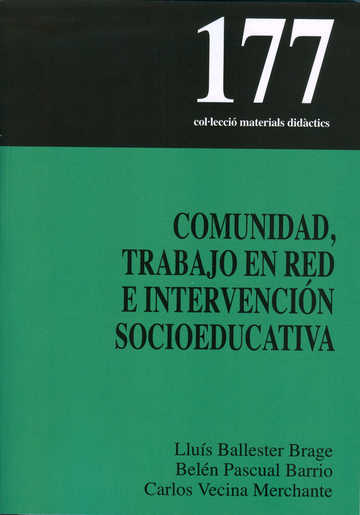 Comunidad, trabajo en red e intervenci�n socioeducativa