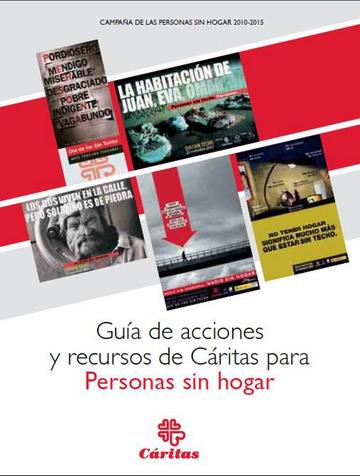 Gua de acciones y recursos de Critas para personas sin hogar