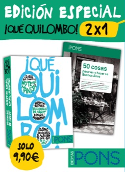 Qu Quilombo! 2 x 1 (Diccionario Argentino/Espaol Espaol/Argentino) + gua alternativa de Buenos Aires