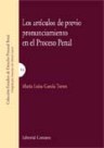 Los artculos de previo pronunciamiento en el Proceso Penal