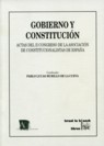 Gobierno y Constitución Actas del II Congreso de la Asociación de Constitucionalismo de España