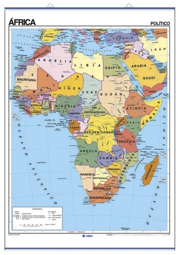 frica, fsico / poltico