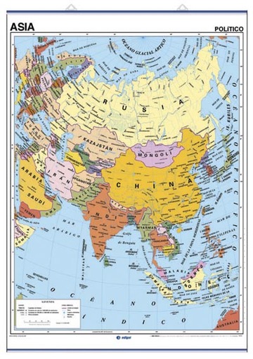 Asia, fsico / poltico