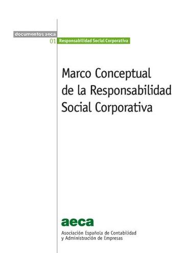 Marco conceptual de la responsabilidad social corporativa