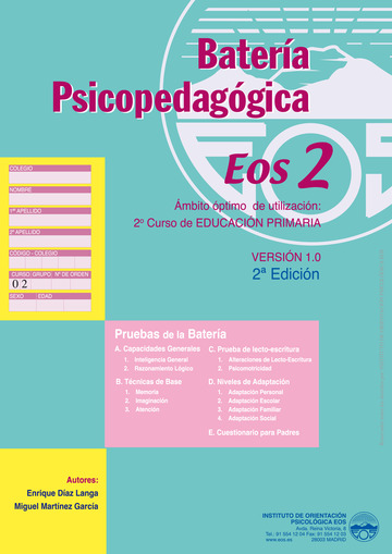 Batera Psicopedaggica EOS-2 (batera)