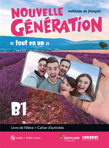 Nouvelle generation b1 livre/exercices+cd+dvd