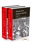 Historia de la abogacia espaola 2-vols