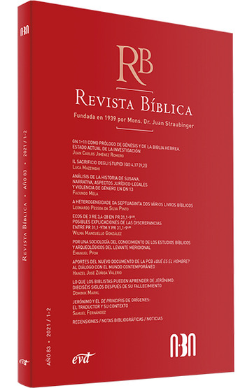 Revista Bblica 2021/1-2 - Ao 83 - PODIPRINT