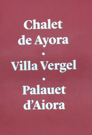 Chalet de Ayora.Villa Vergel.Palauet d'Aiora.