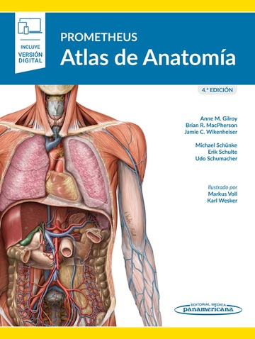 Prometheus. Atlas de Anatoma 4 ed  (+ e-book)