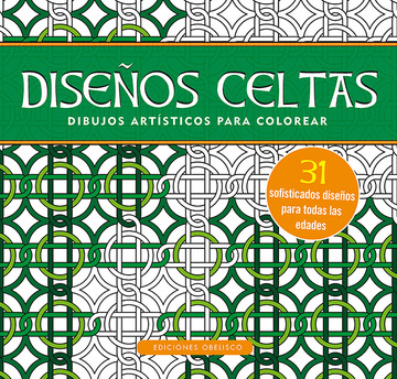 Diseos celtas. dibujos artsticos para colorear 