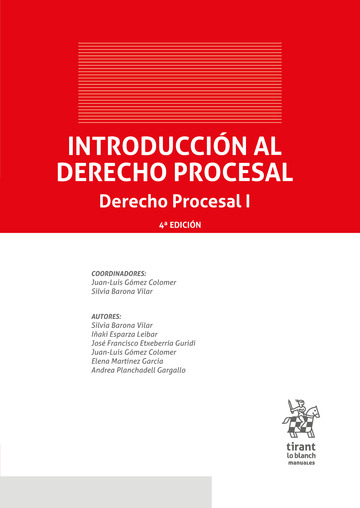 Introduccin al Derecho Procesal. Derecho Procesal I 4 Edicin