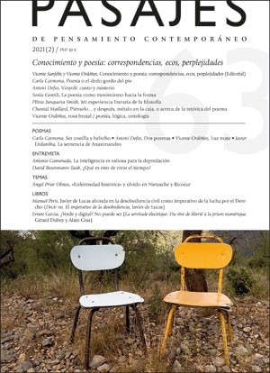Conocimiento y poesa: correspondencias, ecos, perplejidades