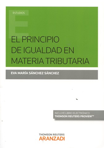 El principio de igualdad en materia tributaria
